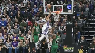 Willie Cauley-Stein Flies for SICK Alley-Oop vs. the Celtics | 02.08.17