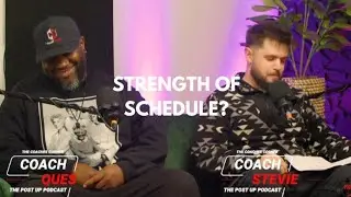 The Post-Up Episode 4: ✅ How Much Does Competition REALLY Matter? | Rankings & Strength of Schedule