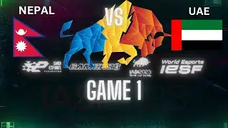 UAE vs NEPAL GAME 1 | Gamers 8 IESF World Esports Championship 2023 #mlbb #IESF2023 #NEPAL #UAE