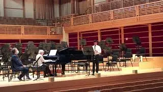 Clarinet masterclass