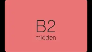 في فيديو واحد  Midden  B2 المستوى . | B2 Midden compleet.