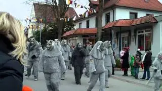 Start of Fasching Parade in Uhldingen