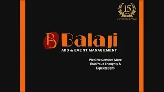 Balaji Add & Event Management | Company Profile Video | Event Organizer in india | Event Services