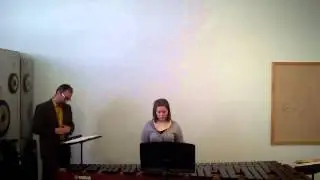 Lesson Excerpt 2, Brady Harrison gives Music Education Major Kimberly Thurman a Lesson on Marimba