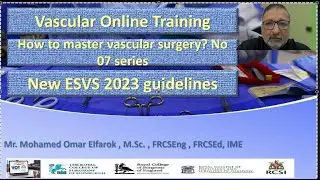 Vascular online training ESVS 2023 Master course 07 antithrombotic guidelines summary one on carotid