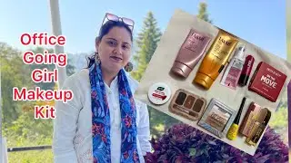 Beginners, makeup kit, daily routine#￼ Office going girl, woman daily make up kit