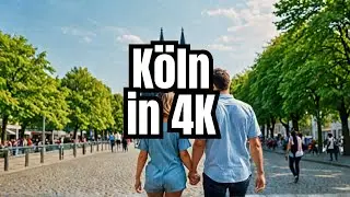 K&ouml;ln erleben: Spaziergang vom Mediapark zum Herkulesberg und K&ouml;ln Turm | Neustadt-Nord 4K