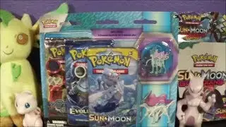 Suicune Three Pack Pin Blister Pokemon Opening!