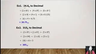 Number System: Converting Any number to Decimal