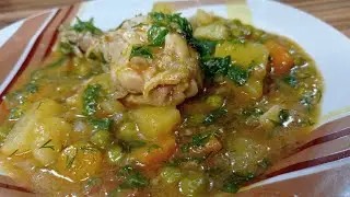 Пилешко с грах в Instant Pot мултикукър