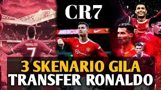 Skenario Gila MU Transfer Ronaldo, Main bareng Messi atau ke Barca