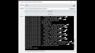 Installing ESPHome firmware in microcontroller remotely via a computer. ESPHome-Flasher