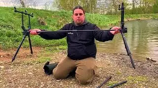 Anaconda stojan Bent Hopper Pod produktové video