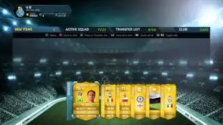 FIFA 14 retro pack opening