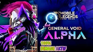 GAMEPLAY ALPHA BIKIN GERAM SATU LAND SAMPAI 2 KALI MANIAC #MLBBesports #TutorialAlpha