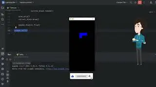 Build a Tetris Game in 50 seconds! #python