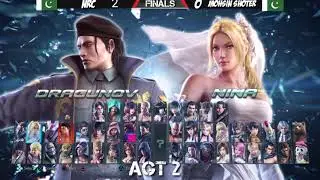 Finals NRC (Dragunov) VS Mohsin Shoter (Nina) AGT2 Tekken 7 Pakistan