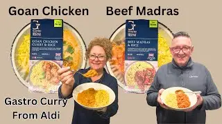 Beef Madras and Goan Chicken Gastro Curry From Aldi
