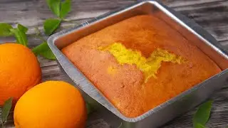 Orange Cake in Blender | Easy Orange Cake Recipe