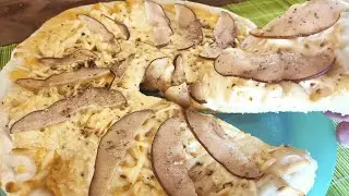 ВКУСНЫЙ РЕЦЕПТ ПИЦЦЫ С ГРУШЕЙ / DELICIOUS PIZZA RECIPE WITH PEAR