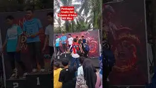 Para pemenang di kelas MX 85cc Iven silangkitang labusel Sumut #automobile #motorcross