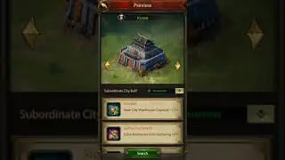 Basics about Subordinate city - part 2 - Culture and buffs.