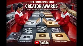YouTube play button 😱