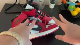 J1  Chicago X OW Unboxing Review From  HiFoot  By  Airspencer