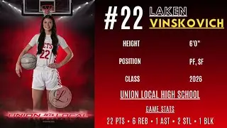 #22 Laken Vinskovich Highlights vs Bellaire 1-5-2026