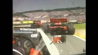 F1 &ndash; Philippe Streiff (Tyrrell Renault V6 turbo) Short Onboard &ndash; Great Britain 1986