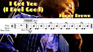 I Got You (I Feel Good) Bucket Drum Play Along