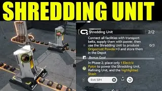 arknights endfield - how to complete shredding unit (walkthrough)