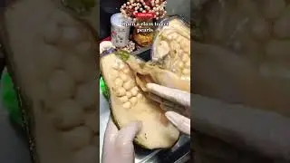 🦪 Open a clam to get perls 📿 #perls #clam #bigclam #viral #viralvideo #oddlysatisfying #newvideo