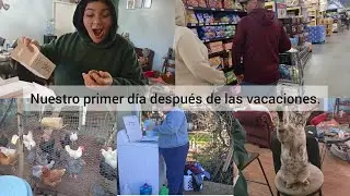 Nuestro primer día después de las vacaciones
