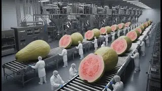 Inside the Guava Factory &ndash; From Fresh Guavas to Juice, Dried & Candied Guava | Industrial Automation