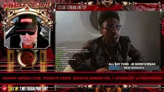 #JohnnySomali shows #Freemason ring and says he sucked on foreskin as initiation ritual▮#Killstream