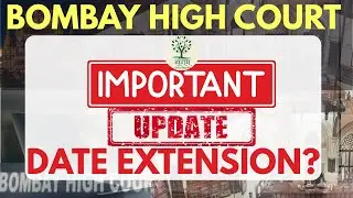 Again Bombay High Court Form Filling Date Extension || Bombay High Court Important Update. #bhc