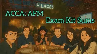 ACCA: AFM Exam Kit / 35 AMBERLE Co / @CAAnshulMittal @acca   @opentuition  @accalialifehate5161 ​