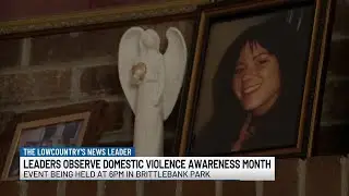 VIDEO: Charleston Police, nonprofits host event for Domestic Violence Awareness Month