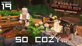 I Built a Petting Zoo for Dinosaurs! | Fossils and Archeology Survival #19