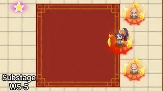 Substage W5-5 Tiger Clan Dojo | +Map Coins - Guardian Tales 