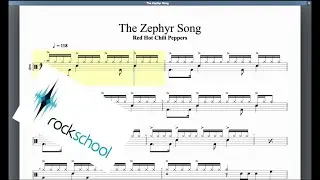 Zephyr Song Rockschool Hot Rock Grade 5 Drums