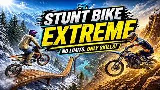 STUNT BIKE EXTREME🔥 | EXTREME RAMPS & CRAZY BIKE STUNTS 😱