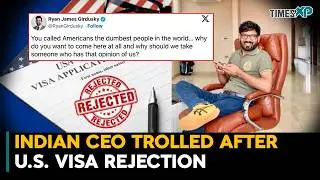 Indian CEO Trolled After U.S. Visa Rejection| Indians In The U.S.