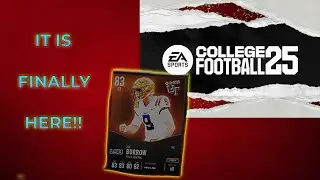 Opening My Pre Order Packs!! College Football 25 Ultimate team
