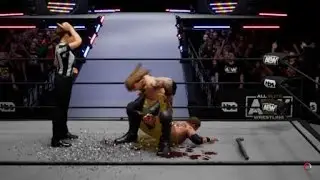 Jericho submits Christian with Walls of Jericho in Thumbtacks