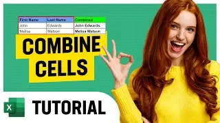 Combine Cells in Excel: Merge Data & Simplify Your Work! 🧩