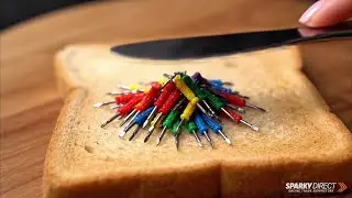Spreading Tools Onto Toast ASMR🪛🍞