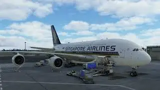 Singapore Airlines A380 Singapore - Hongkong [MSFS2020 Indonesia]