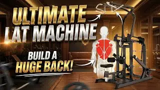 The Ultimate Cross Lat Pulldown | Plate Loaded Upper Back Machine by National Bodyline Fitness